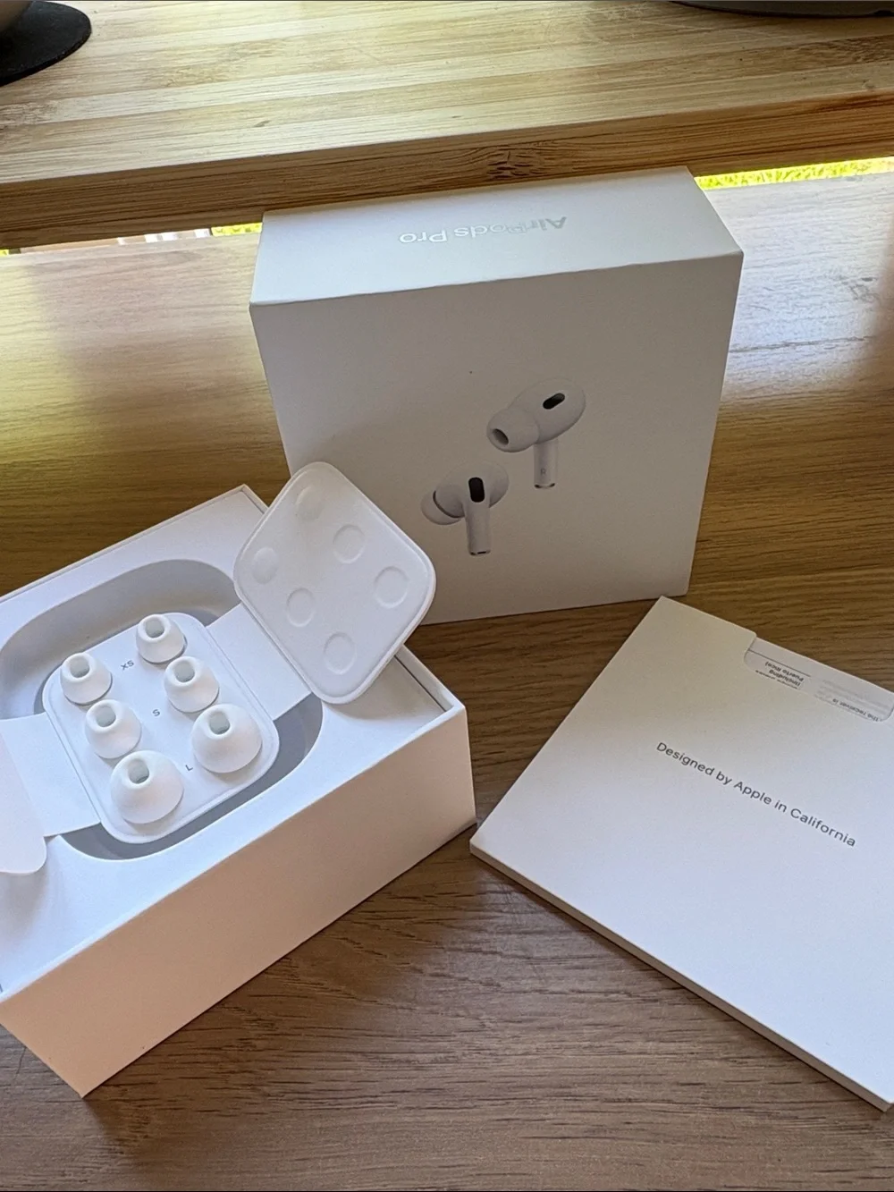 Apple AirPods Pro 2nd Generation Wireless Earbuds in White